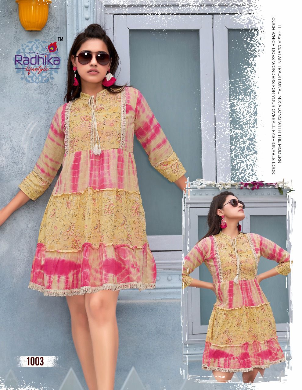PANKH 1 New Stylish Designer Fancy Party Wear Short Kurti Collection